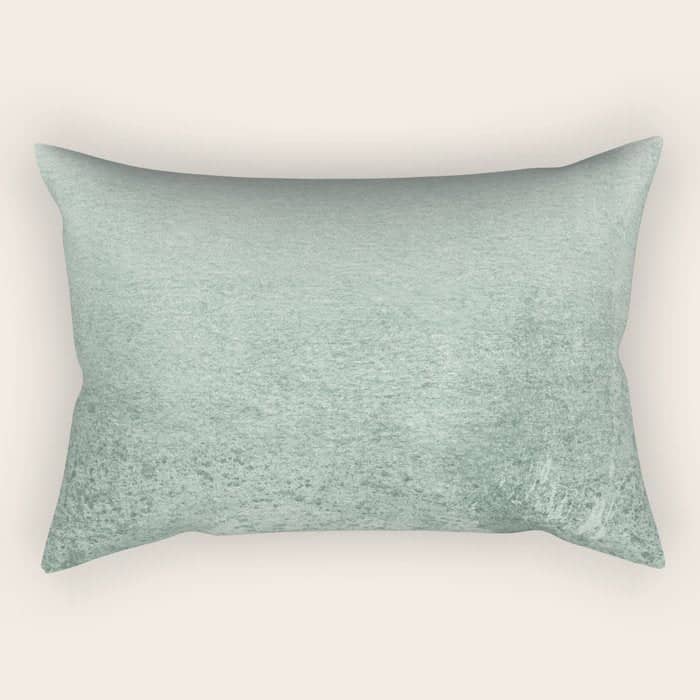 Fading Green Eucalyptus Rectangular Pillow