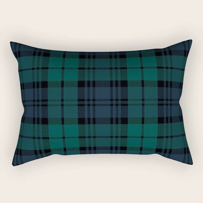 Love TartáN (2) - Black Watch Rectangular Pillow