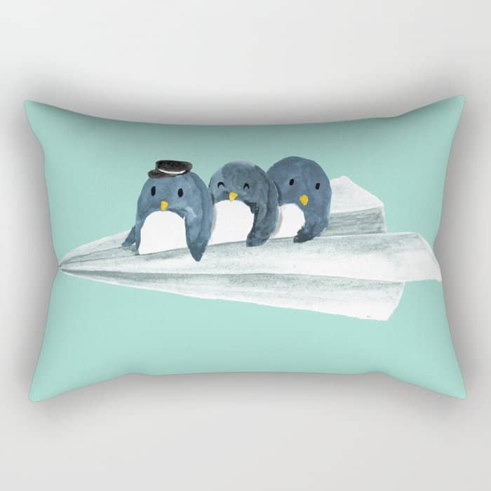 Let'S Travel The World Rectangular Pillow