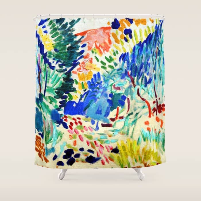 Henri Matisse Landscape At Collioure Shower Curtain