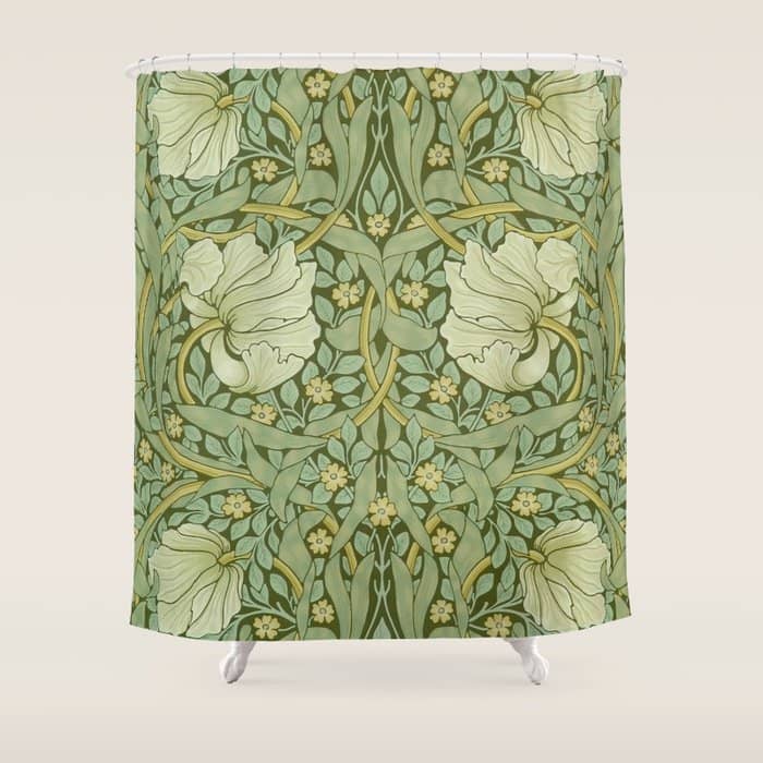 William Morris "Pimpernel" 1. Shower Curtain