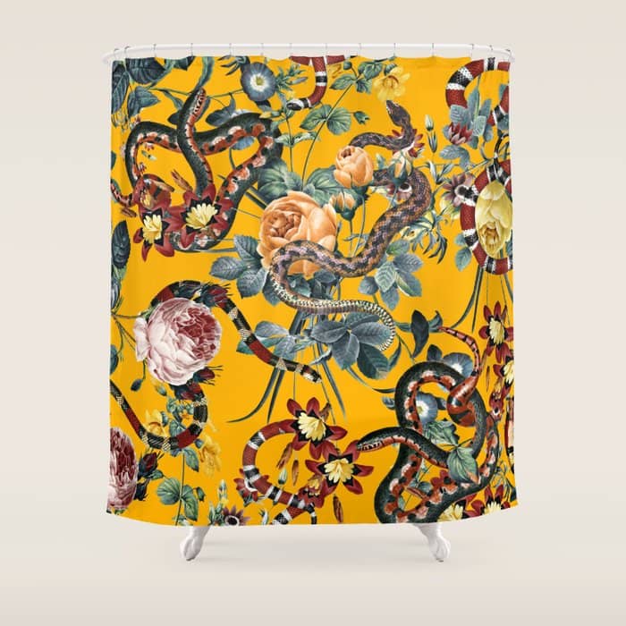 Dangers In The Forest Iii Shower Curtain