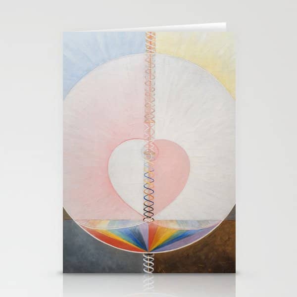 "The Dove, No. 1" By Hilma Af Klint (1915) Stationery Card