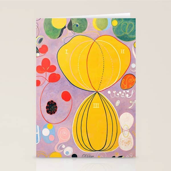 Hilma Af Klint "The Ten Largest, No. 07, Adulthood, Group Iv" Stationery Card