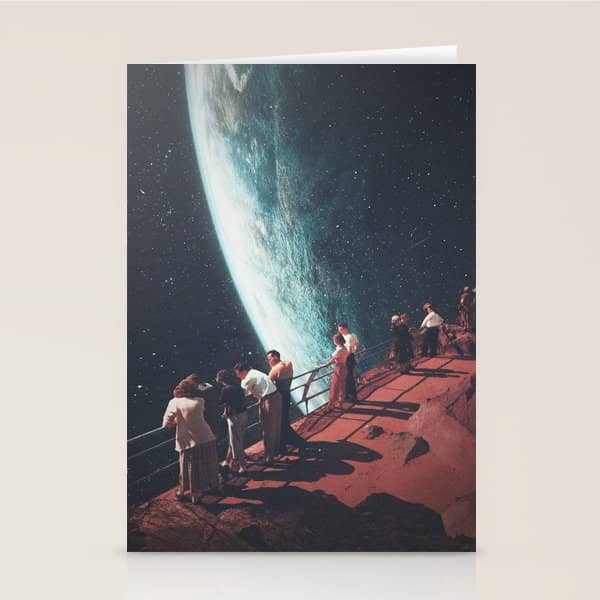 Missing The Ones We Left Behind Stationery Card