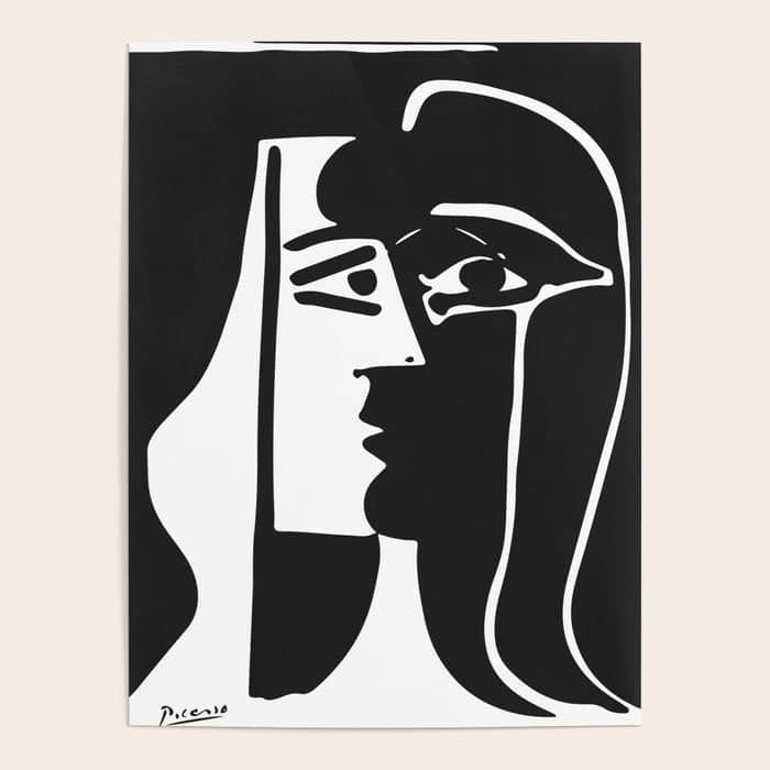 Picasso - Kiss 1979 Artwork Reproduction Poster