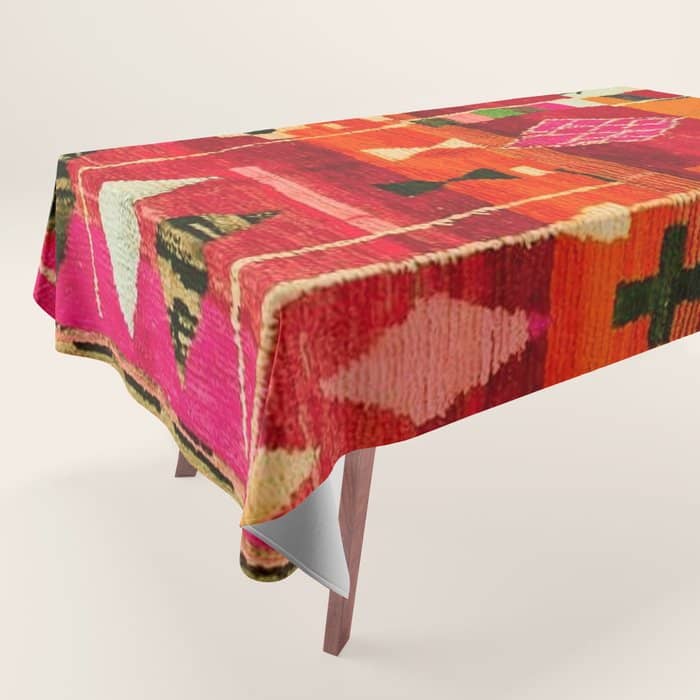 Moroccan Berber Traditional Style Tablecloth