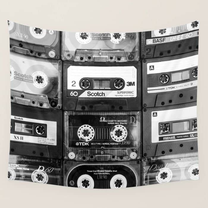 Something Nostalgic - Black And White #Decor #Homestorie #Buyart Wall Tapestry