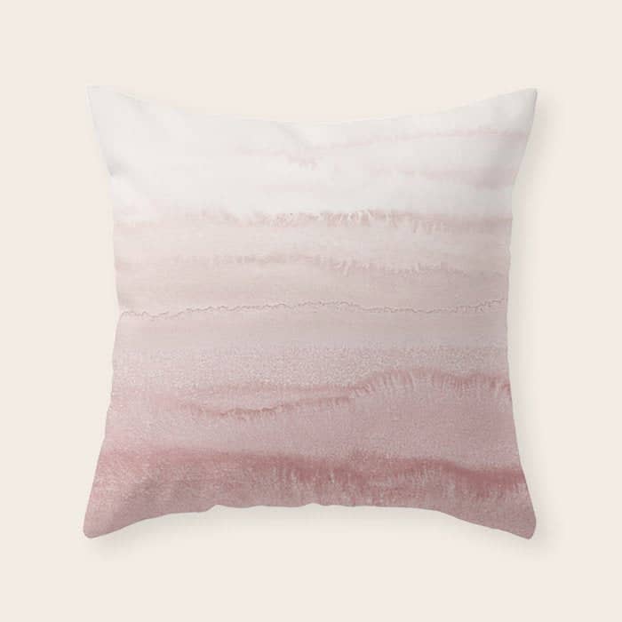 Within The Tides - Ballerina Blush Throw Pillow