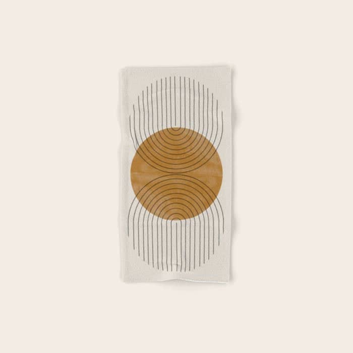 Perfect Touch  Mid Century Modern Bath Towel