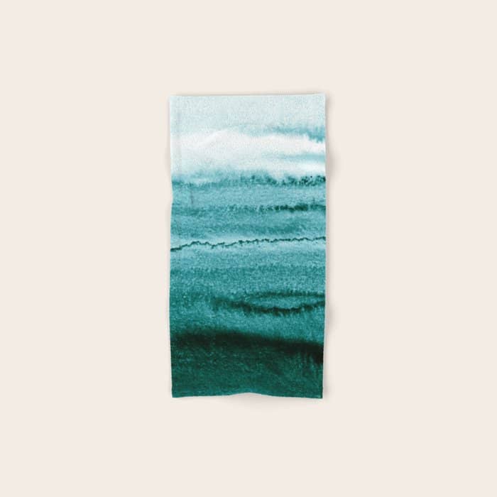 Within The Tides - Ocean Teal Bath Towel