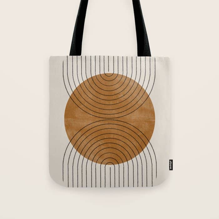Perfect Touch  Mid Century Modern Tote Bag