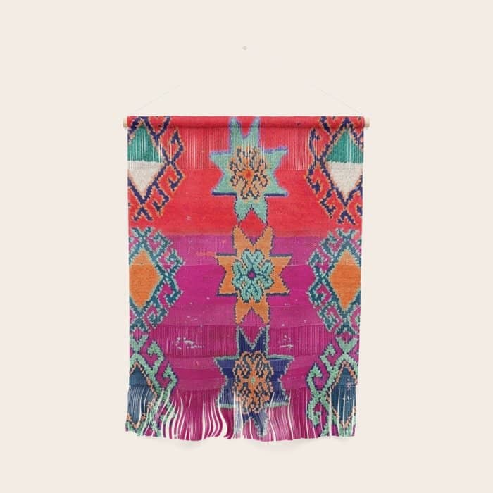 Moroccan Traditional Carpet Artwork Wall Hanging