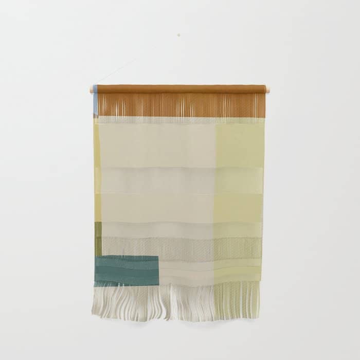Overlay Of Colors Minimal Design 04 Wall Hanging