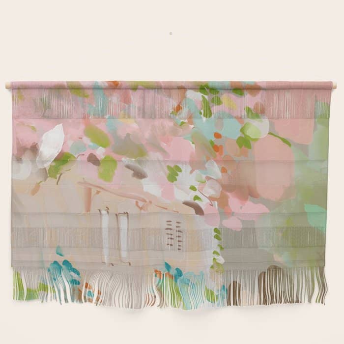 Southern Europe Sun France Italy Abstract Painting Wall Hanging