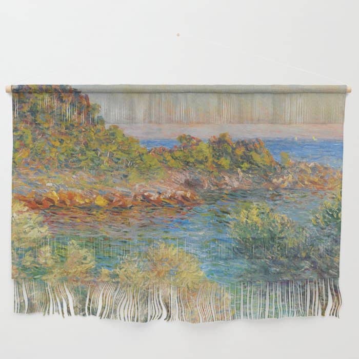 Claude Monet "Landscape Near Montecarlo" Wall Hanging