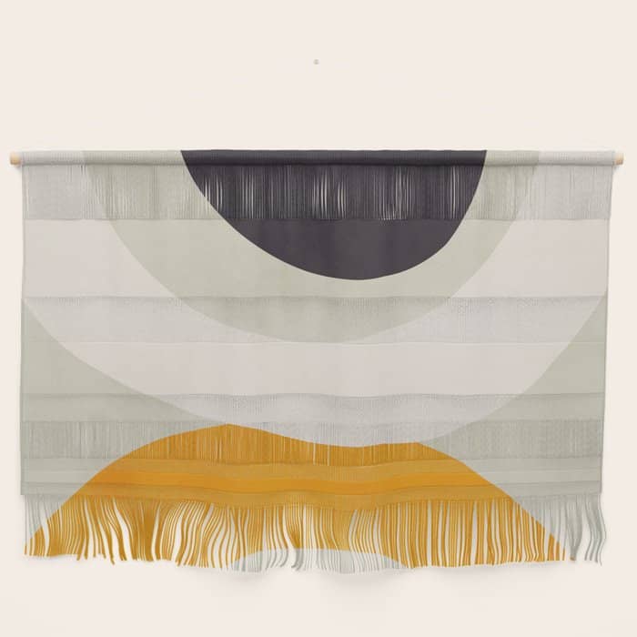 Abstract Modern Geometric Art Wall Hanging