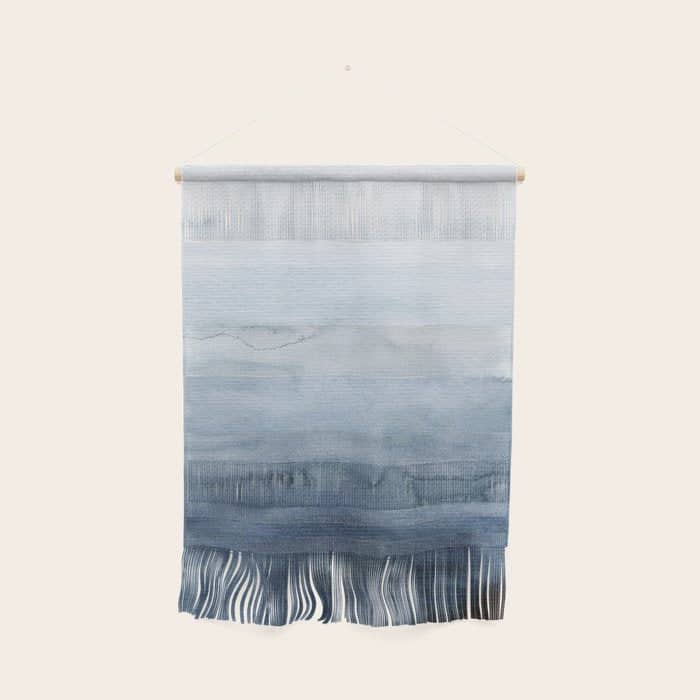 Indigo Abstract Painting | No. 4 Wall Hanging