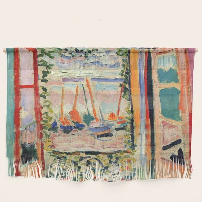 Henri Matisse The Open Window Wall Hanging