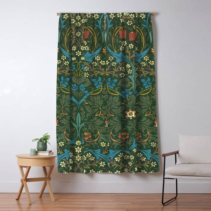 William Morris "Blackthorn" 1. Window Curtain