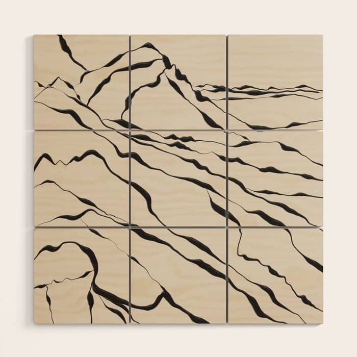 Mountain Know The Secret Iii Wood Wall Art