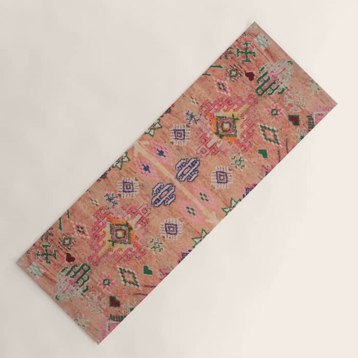 Moroccan Berber Traditional Carpet Yoga Mat