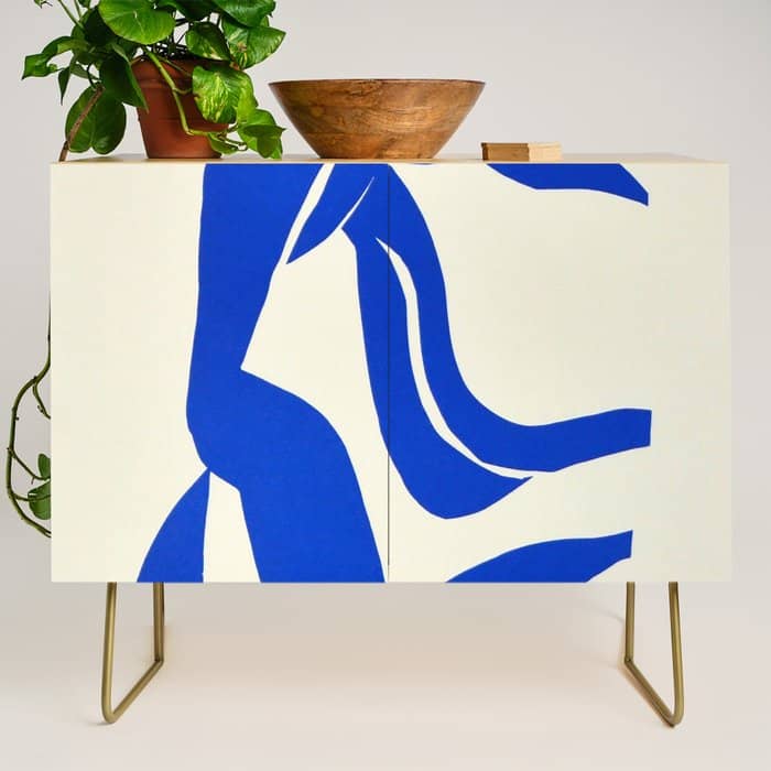 Blue Nude Dancing - Henri Matisse Credenza