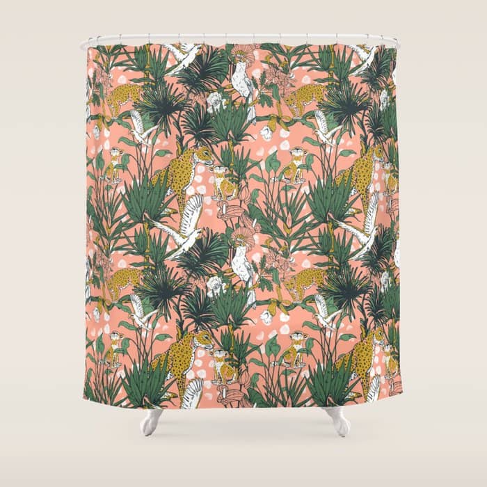 Animals In The Rainforest I Shower Curtain