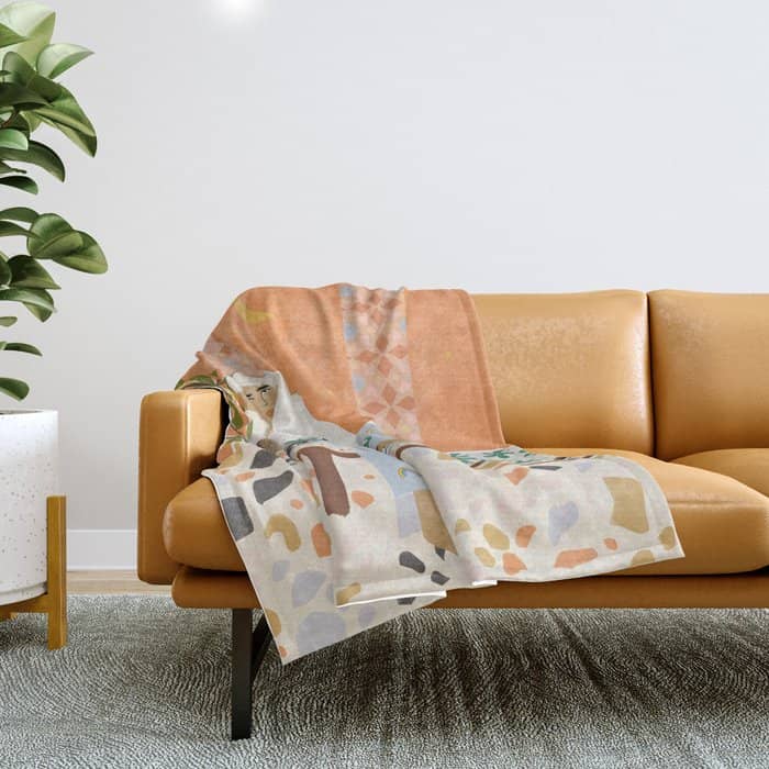 There Is Always Sunshine After Rain Throw Blanket