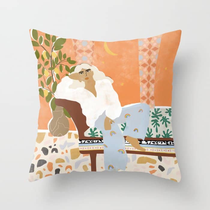 There Is Always Sunshine After Rain Throw Pillow