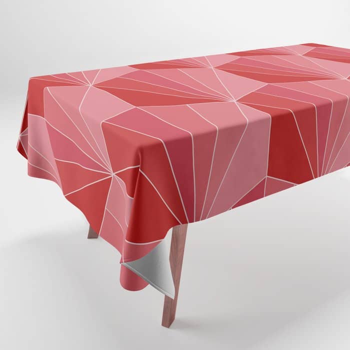 Gisela Color Block Pattern Xii Tablecloth