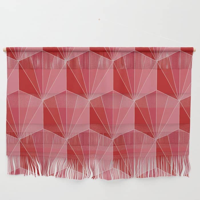 Gisela Color Block Pattern Xii Wall Hanging