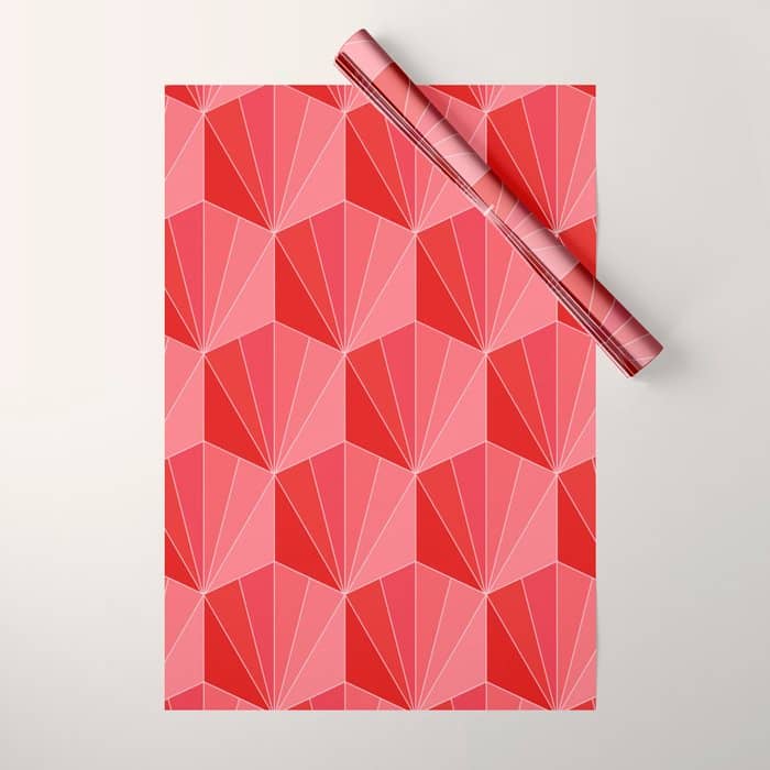 Gisela Color Block Pattern Xii Wrapping Paper
