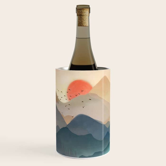Wilderness Becomes Alive At Night Wine Chiller