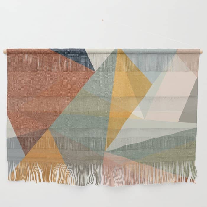 Modern Triangle Mosaic - Multi Wall Hanging