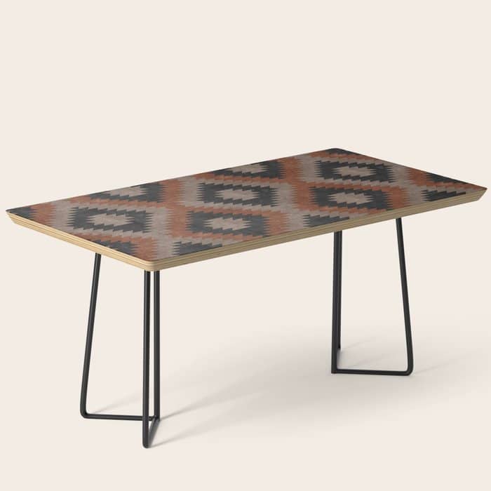 Aztec Neutrals - Inkwell & Taupe Coffee Table