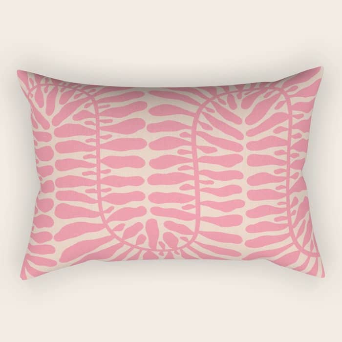 One Hundred-Leaved Plant #9 Rectangular Pillow