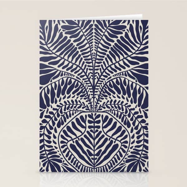 One Hundred-Leaved Plant #11 Stationery Card