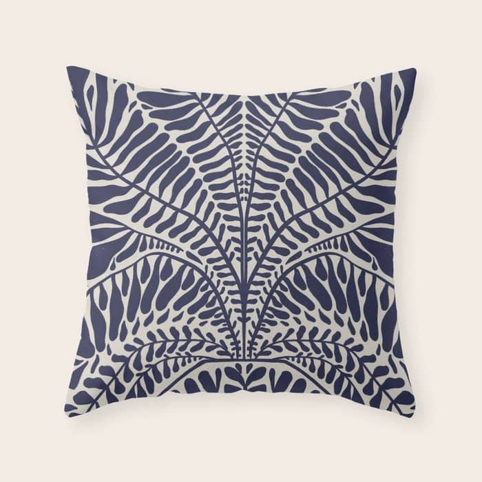 One Hundred-Leaved Plant #11 Throw Pillow