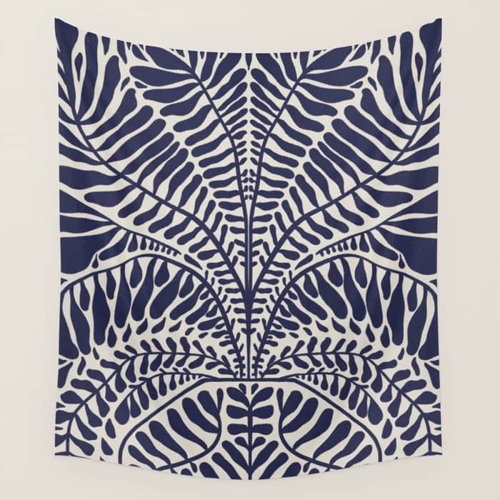 One Hundred-Leaved Plant #11 Wall Tapestry