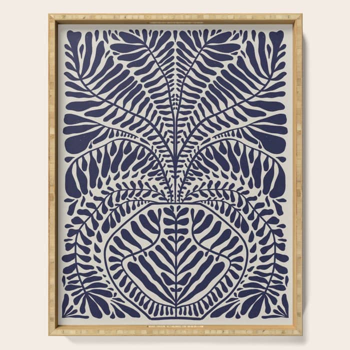 One Hundred-Leaved Plant #11 Serving Tray