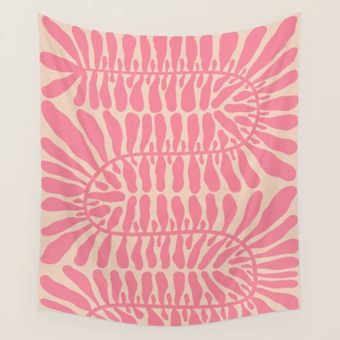 One Hundred-Leaved Plant #9 Wall Tapestry