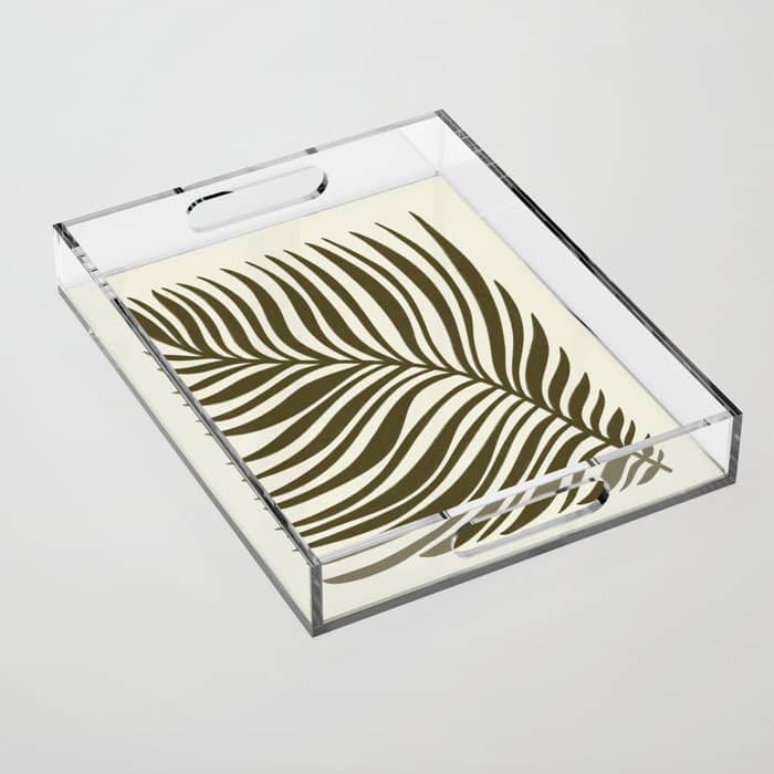 One Hundred-Leaved Plant #16 Acrylic Tray