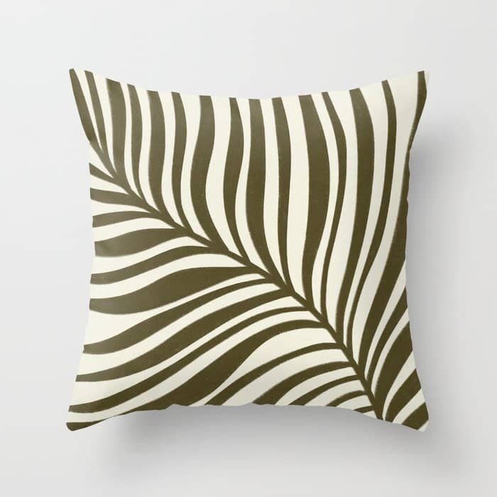 One Hundred-Leaved Plant #16 Throw Pillow