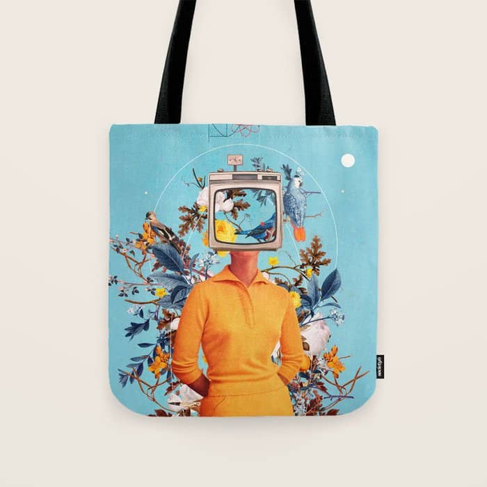 Don'T Feed The Monitors With Your Dreams Tote Bag