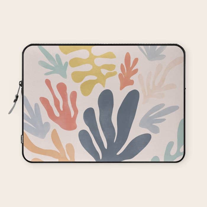 Matisse Cutouts Homage - Abstract Painting Laptop Sleeve
