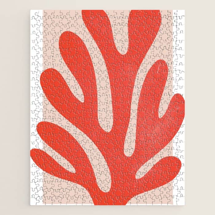 Jazz Leaf: Matisse Edition | Mid Century Series Jigsaw Puzzle