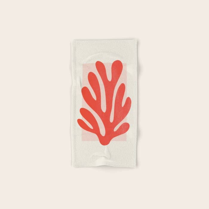 Jazz Leaf: Matisse Edition | Mid Century Series Bath Towel