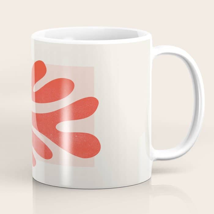 Jazz Leaf: Matisse Edition | Mid Century Series Coffee Mug