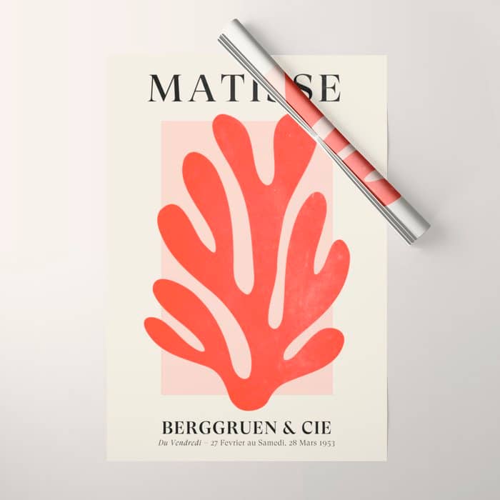 Jazz Leaf: Matisse Edition | Mid Century Series Wrapping Paper